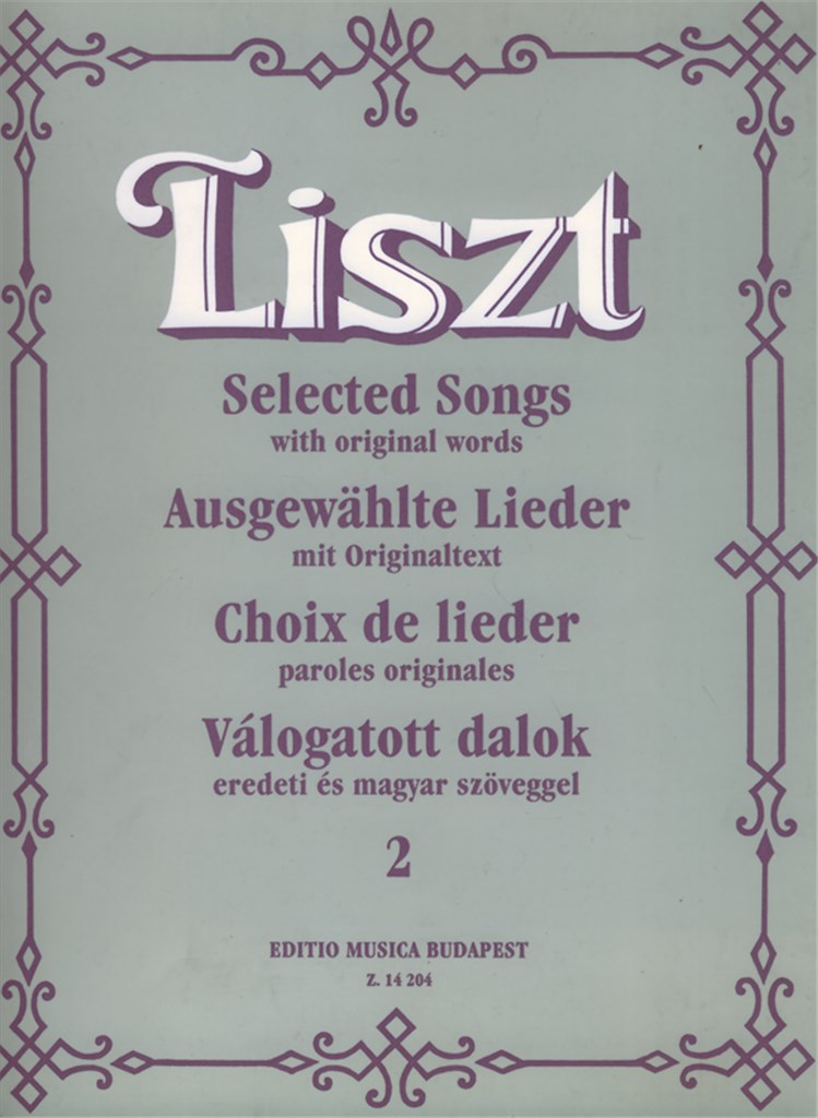 Ausgewahlte Lieder II mit Originaltext