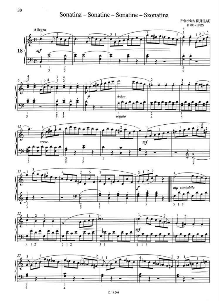 Repertoire für Musikschulen - Klavier II