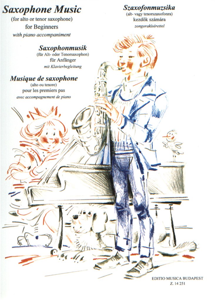 Saxophonmusik (für Alt- oder Tenorsaxophon, mit Kl