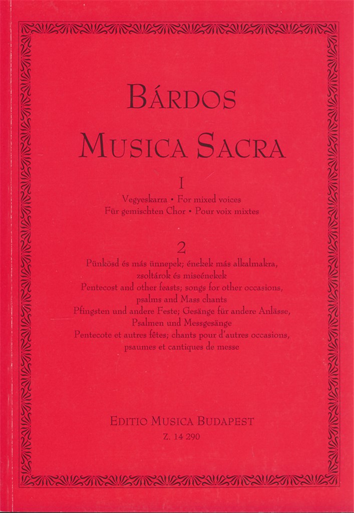 Musica Sacra für gemischten Chor 2 Pfingsten und