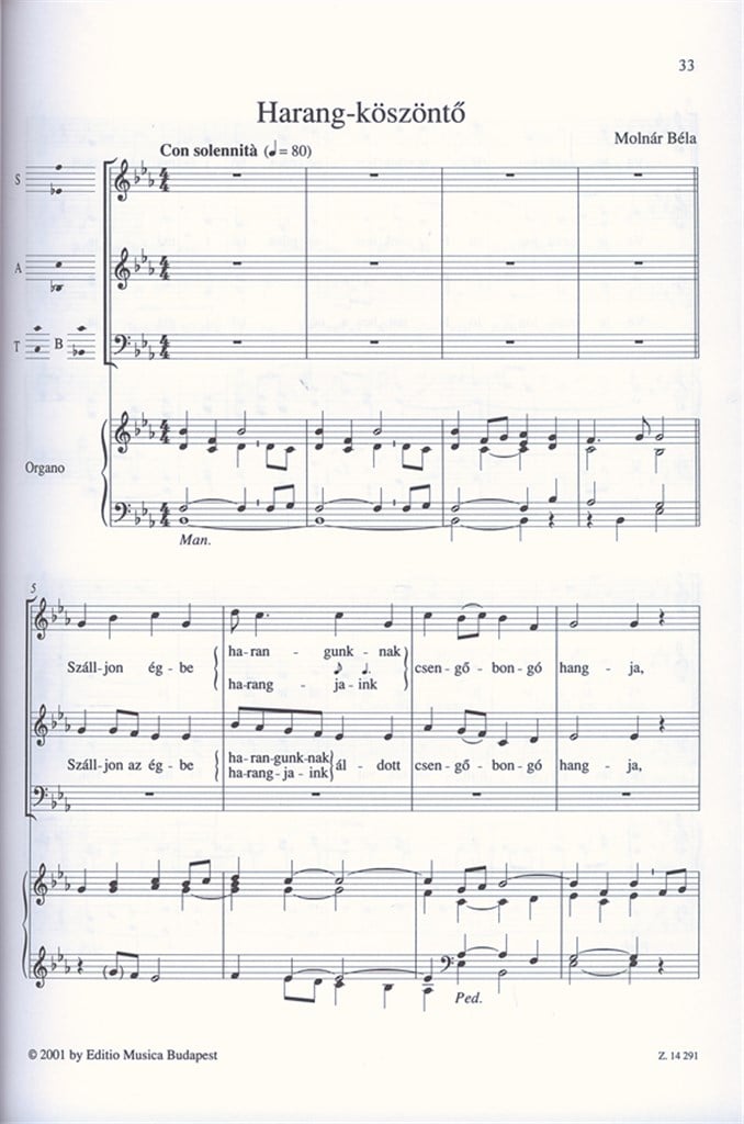 Musica Sacra für gemischten Chor Gesänge für all