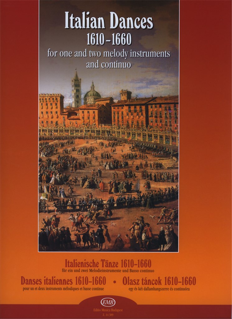 Italienische Tänze 1610-1660 für ein und zwei Me