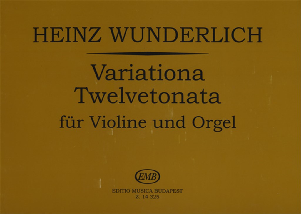 Variationa Twelvetonata für Violine und Orgel