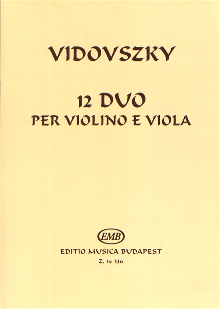 12 duo per violino e viola