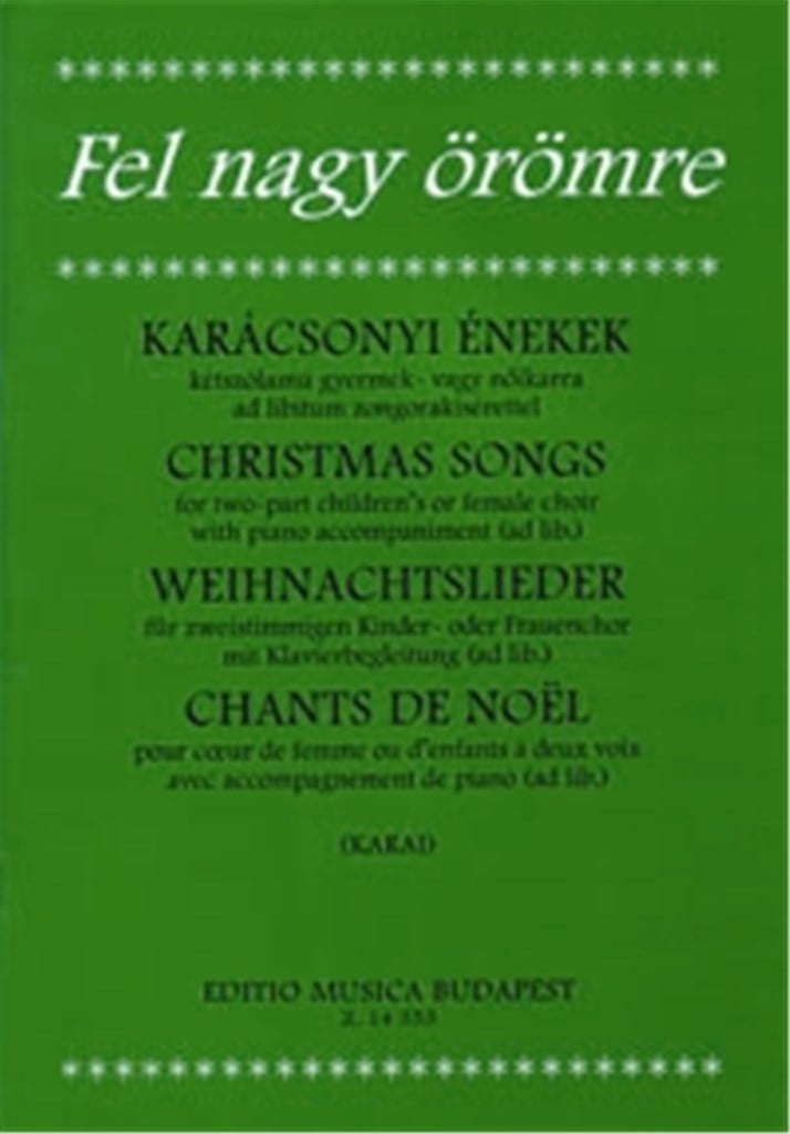 Weihnachtslieder für Kinder- oder Frauenchor (SA)