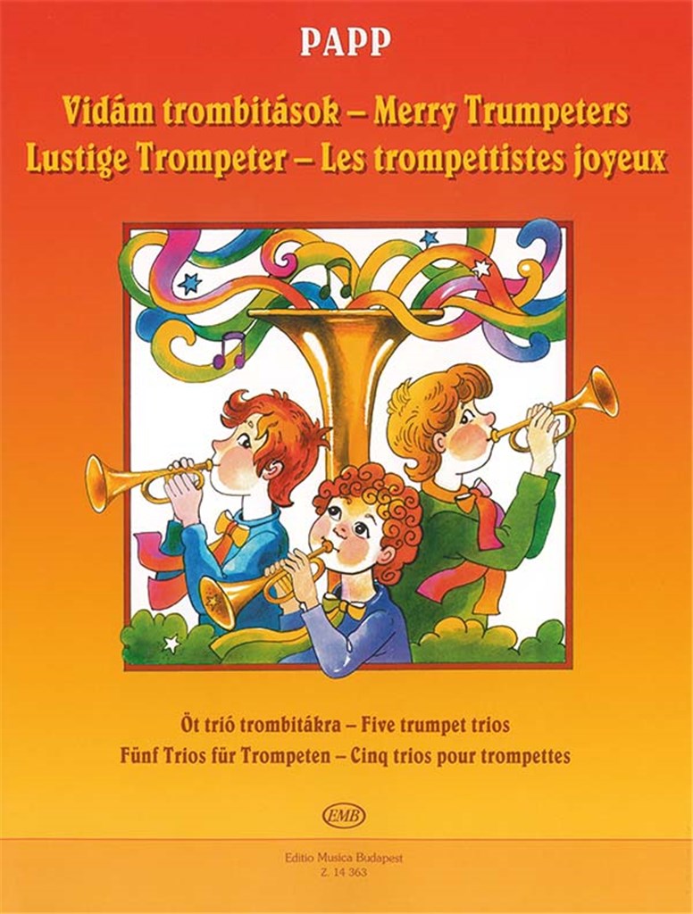 Lustige Trompeter - Fünf Trios für Trompeten