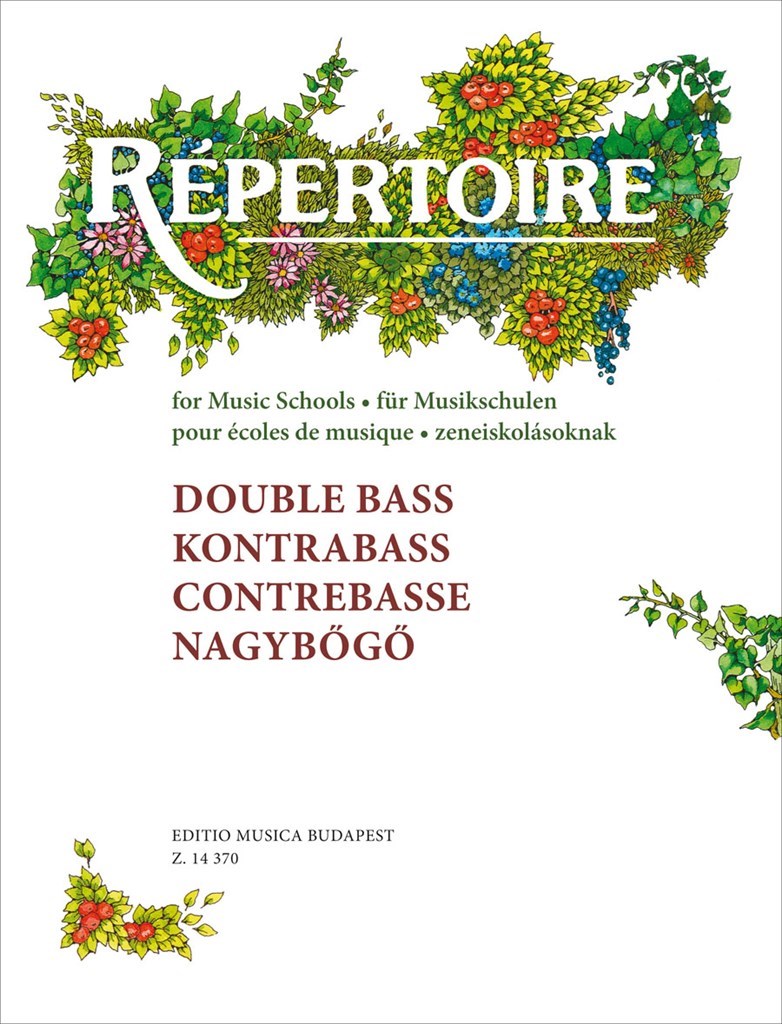 Repertoire für Musikschulen - Kontrabass