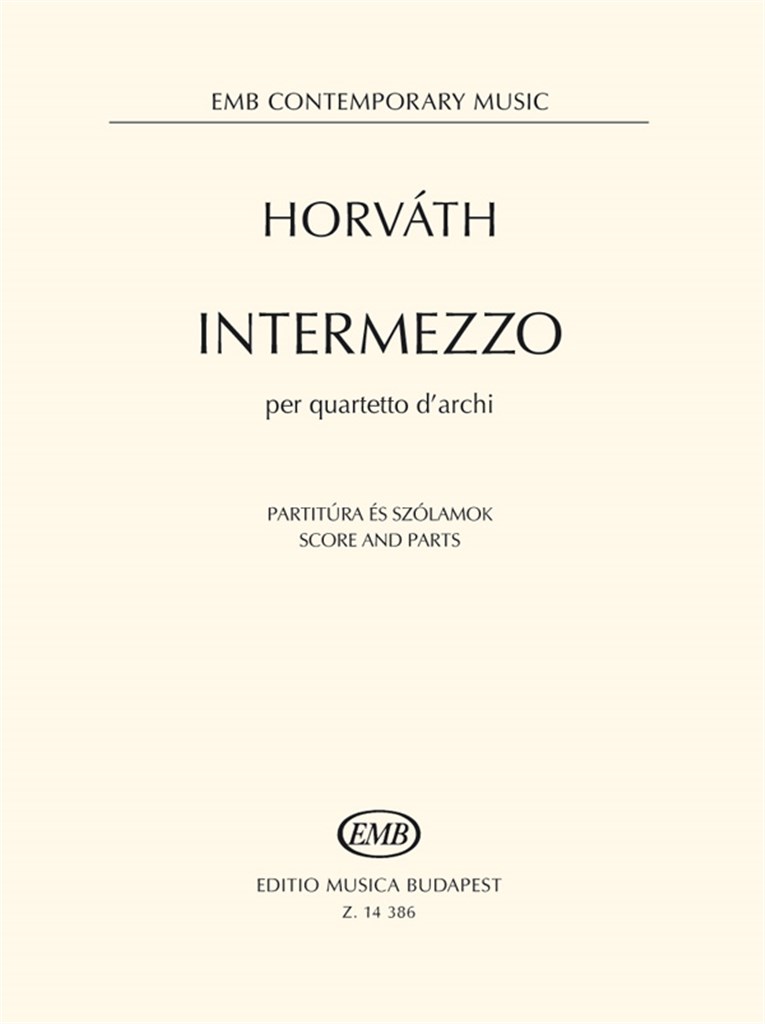 Intermezzo per quartetto d'archi