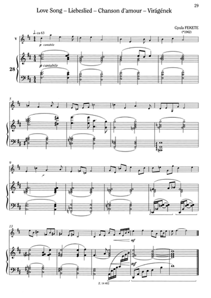 Repertoire für Musikschulen - Vibraphone, Marimba