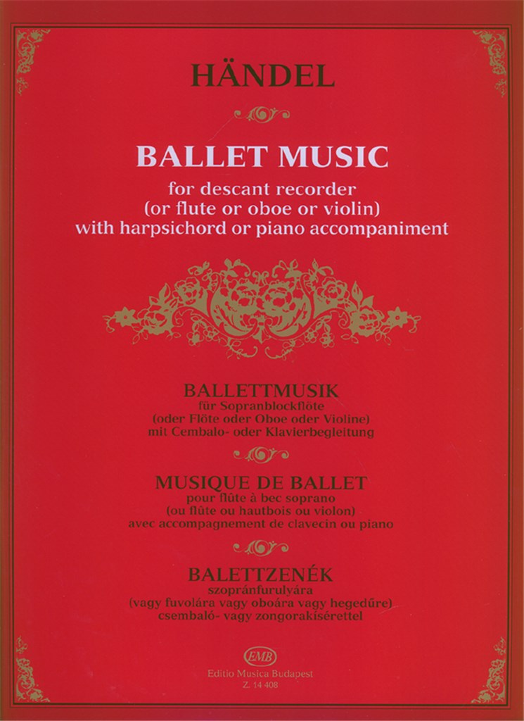 Ballettmusik für Sopranblockflöte
