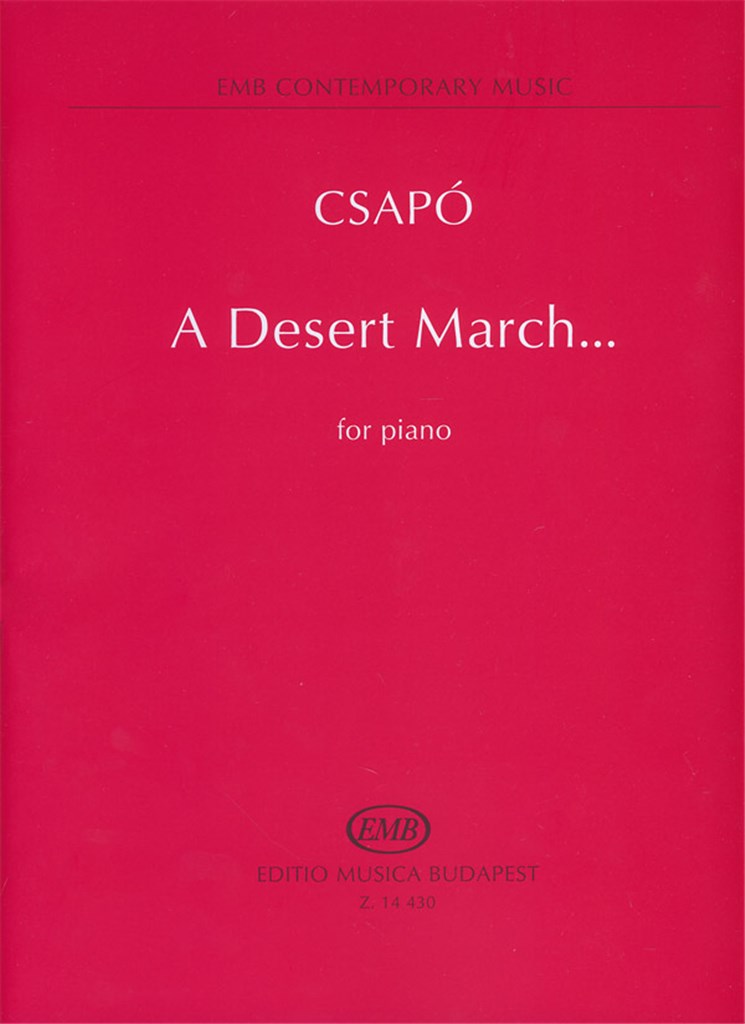 A Desert March... Für Klavier