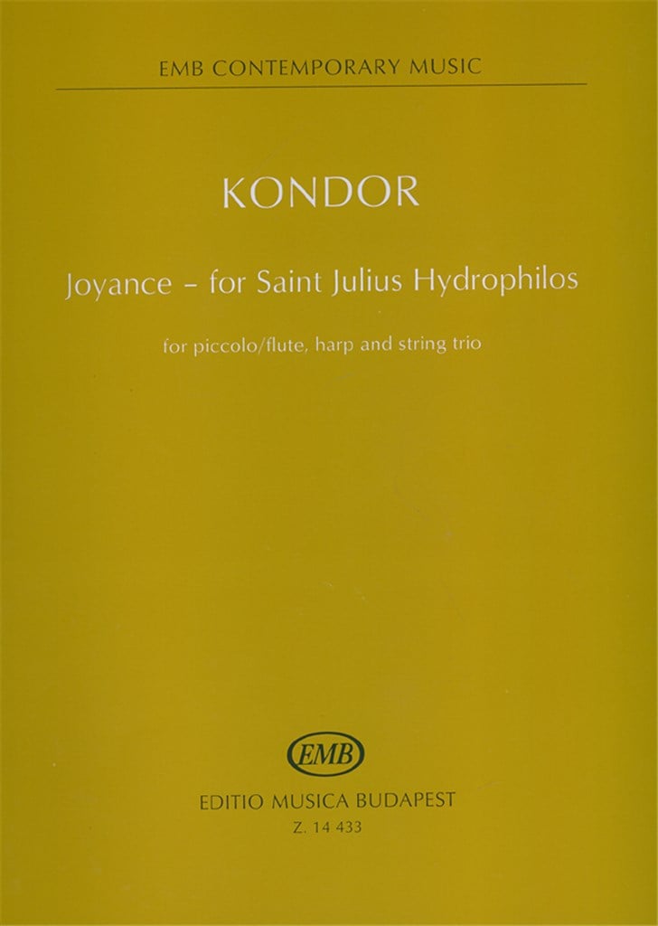 Joyance - for Saint Julius Hydrophilos for picco