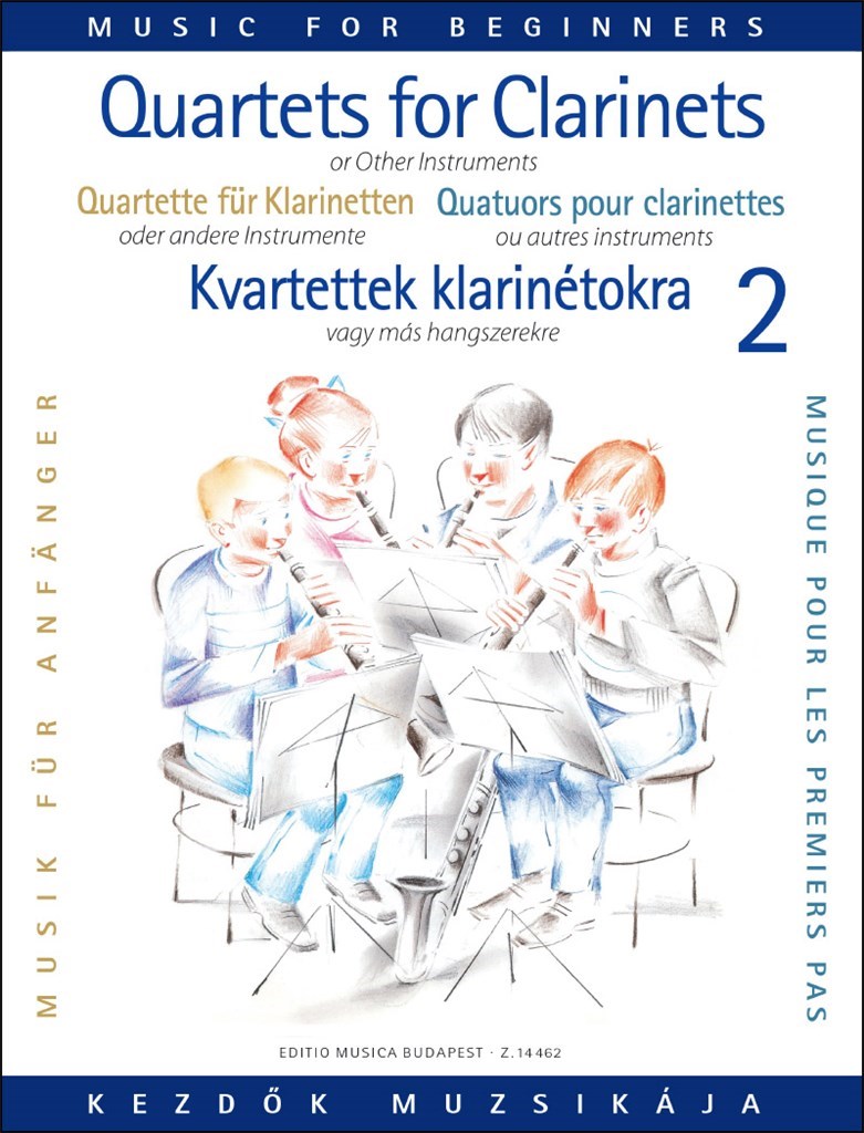 Klarinettenquartette für Anfänger für 4 Klarinet