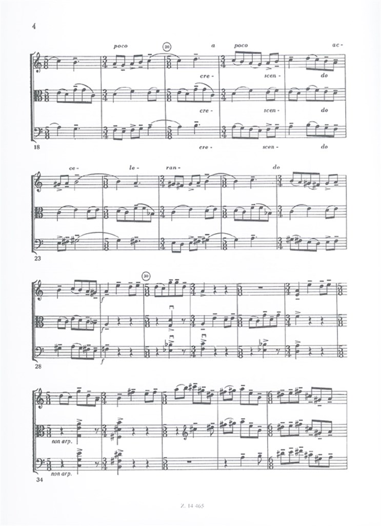 Notturno per violino, viola e violoncello op.2