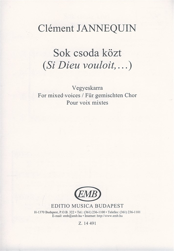 Sok csoda közt (Si Dieu vouloit)