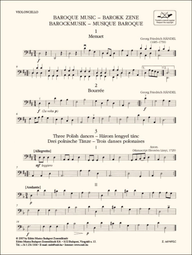 Baroque Music-Cello