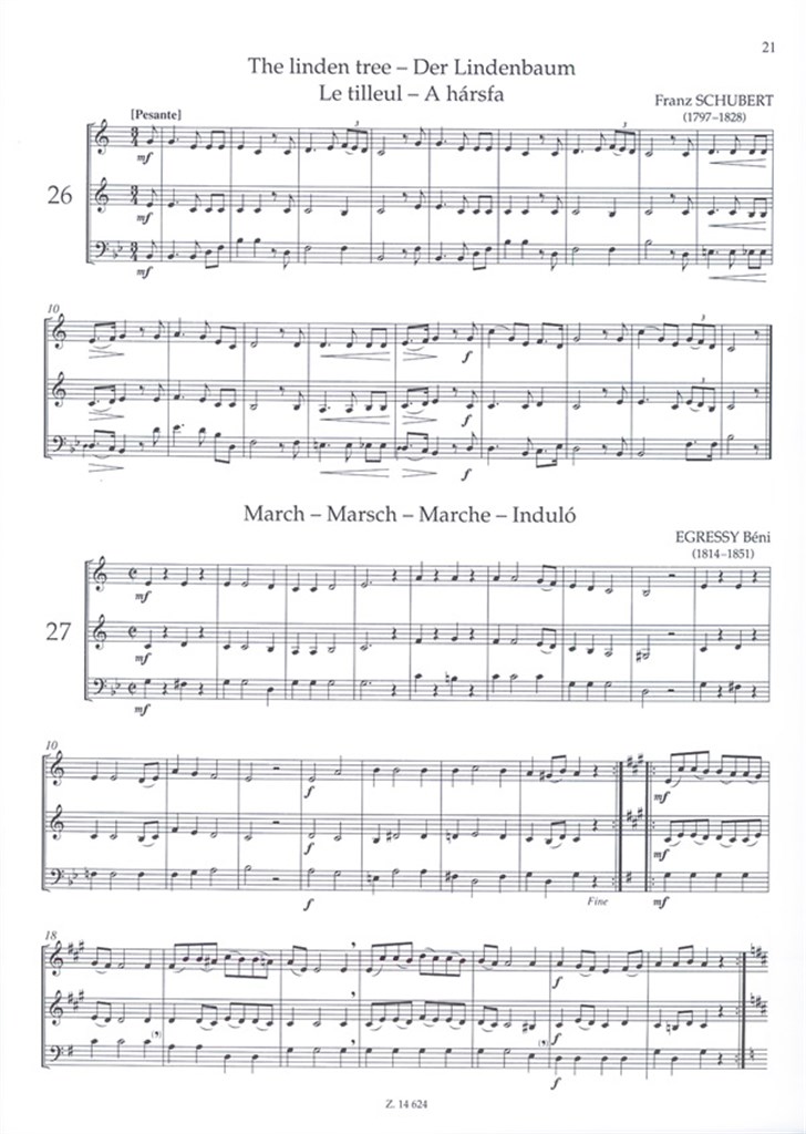 Trios for Brass