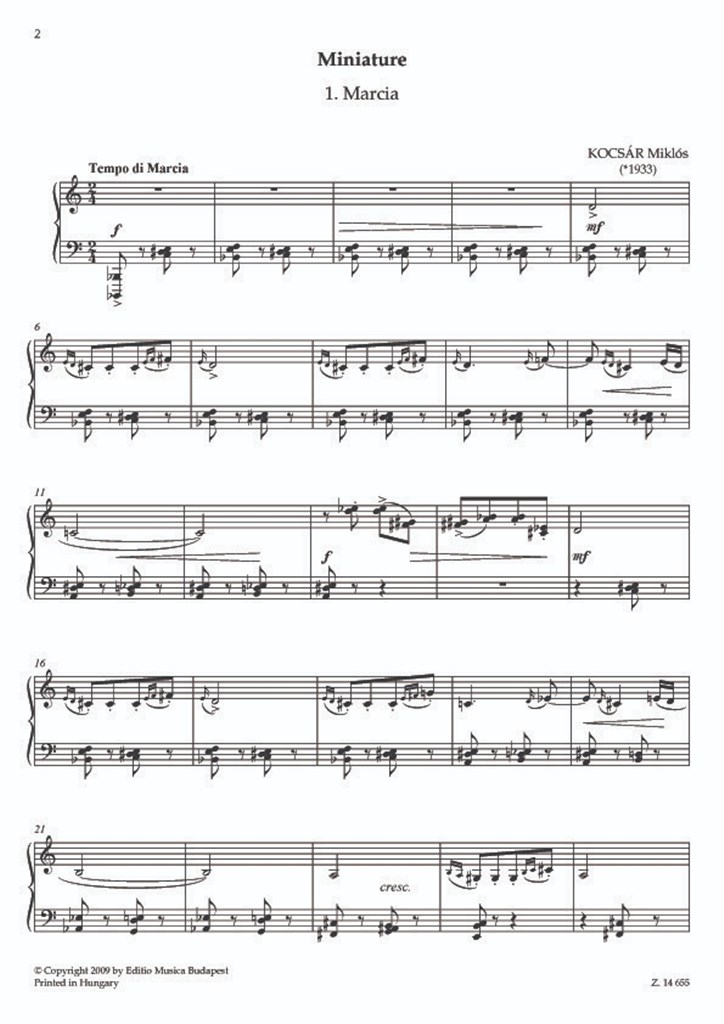 Piano Pieces - Klavierstuecke