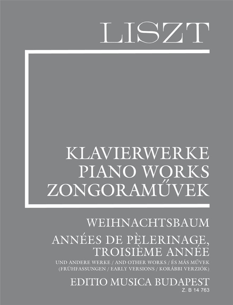 Weihnachtsbaum  and other Works (NLE Vol. 14B)