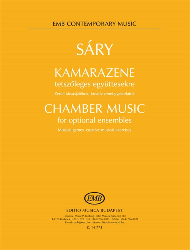 Chamber Music for Optional Ensembles