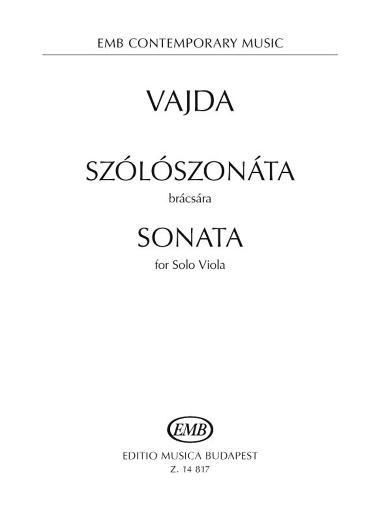 Sonata for Solo Viola (2004)