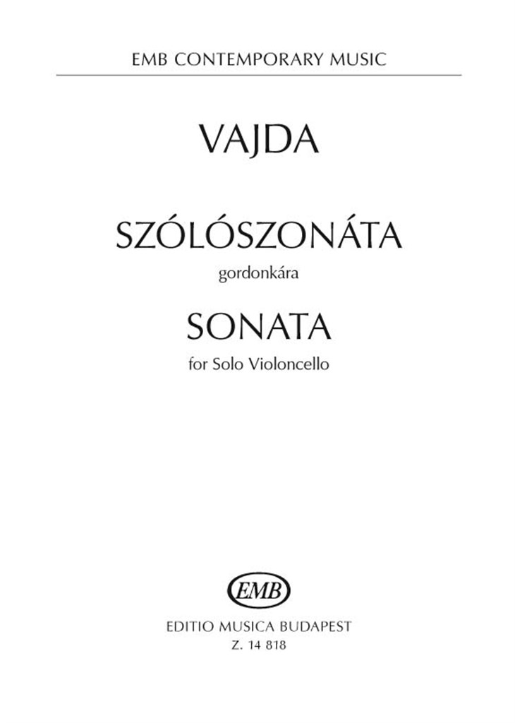 Sonata for Solo Violoncello (2006)