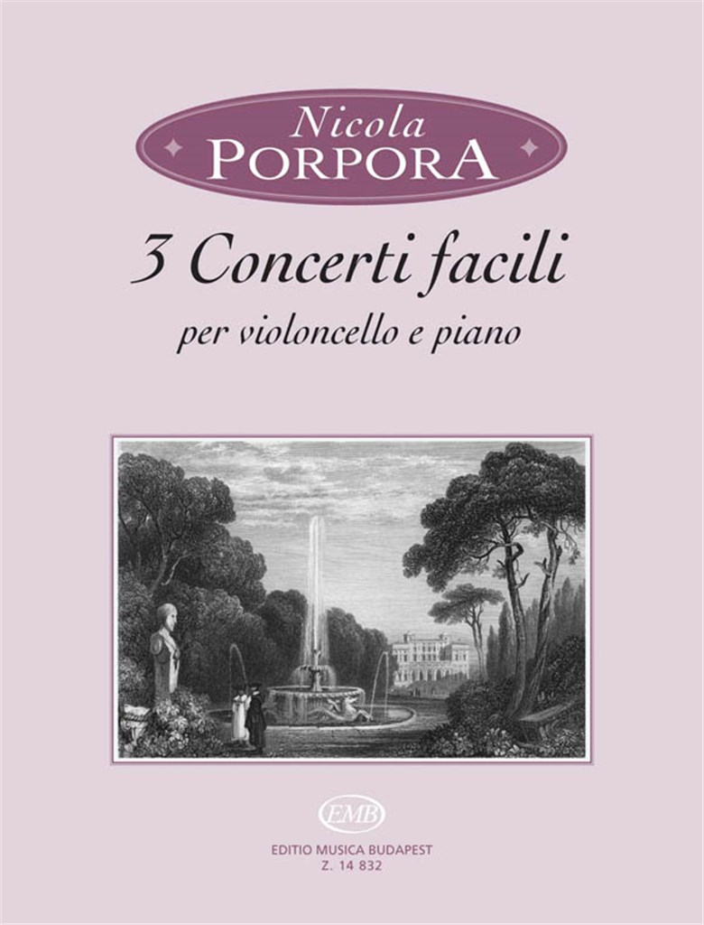 3 Concerti Facili per Violoncelle e Piano