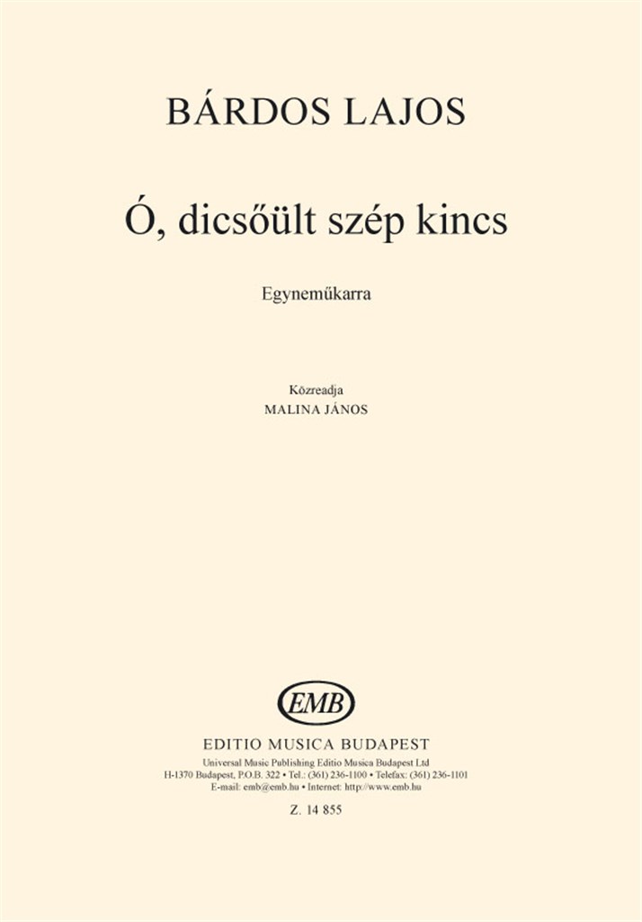 Ó, Dics'ült Szép Kincs