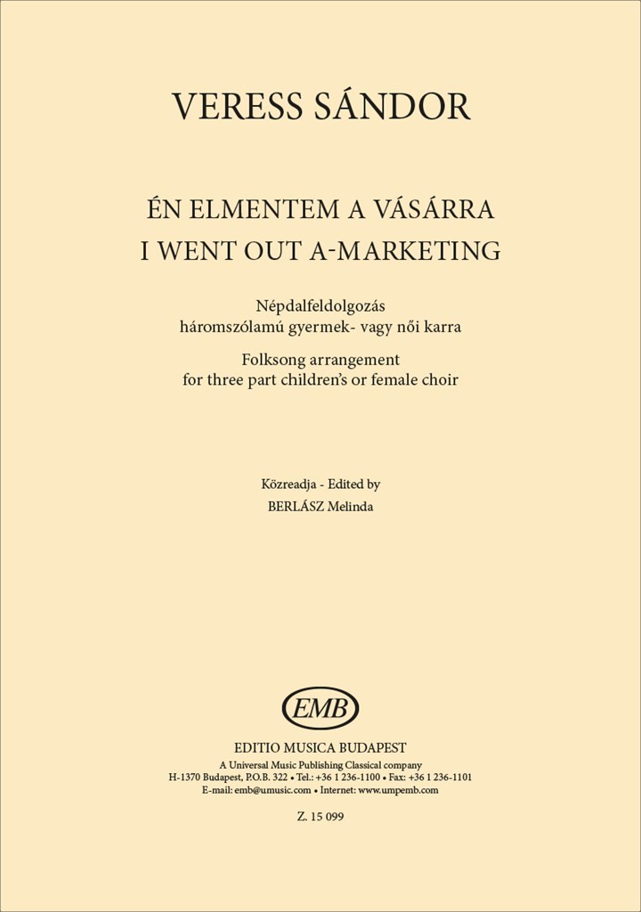 I went out a-marketing
