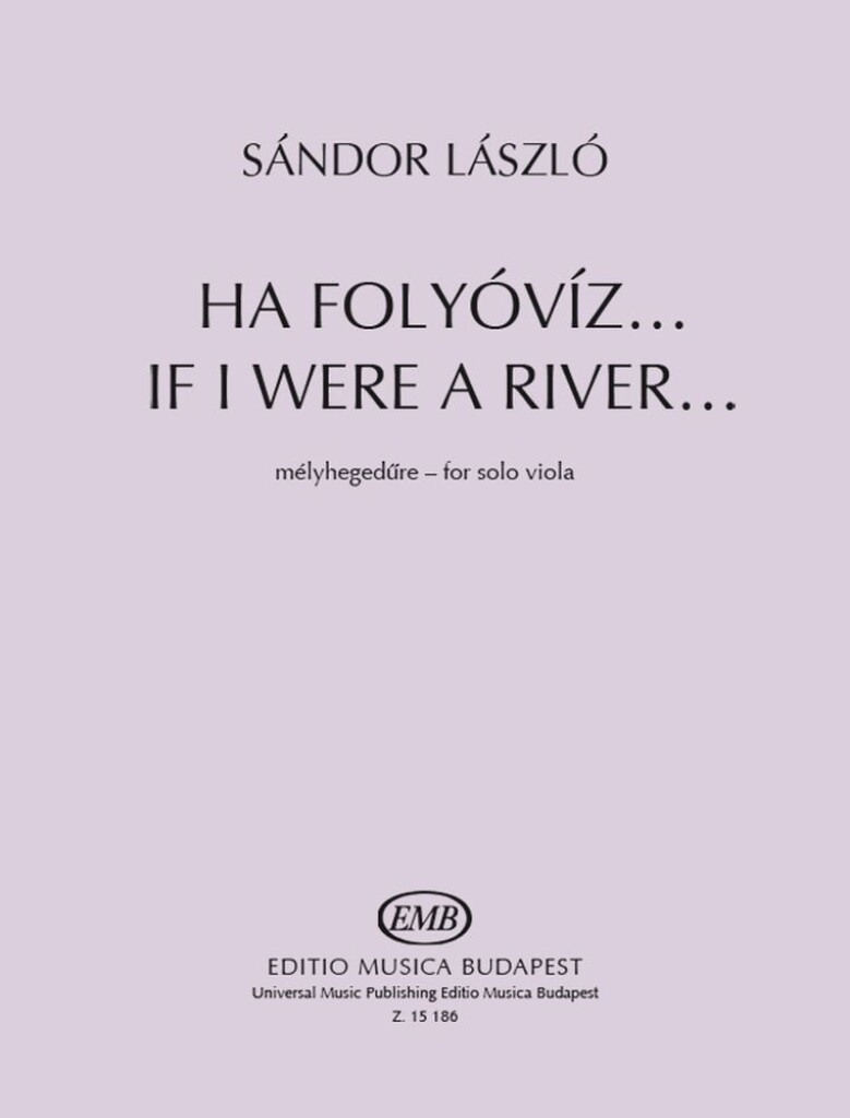 If I were a River...