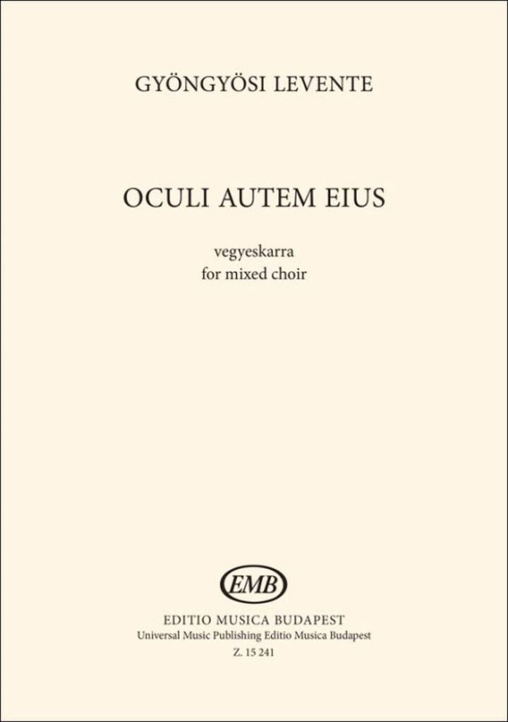 Oculi autem eius