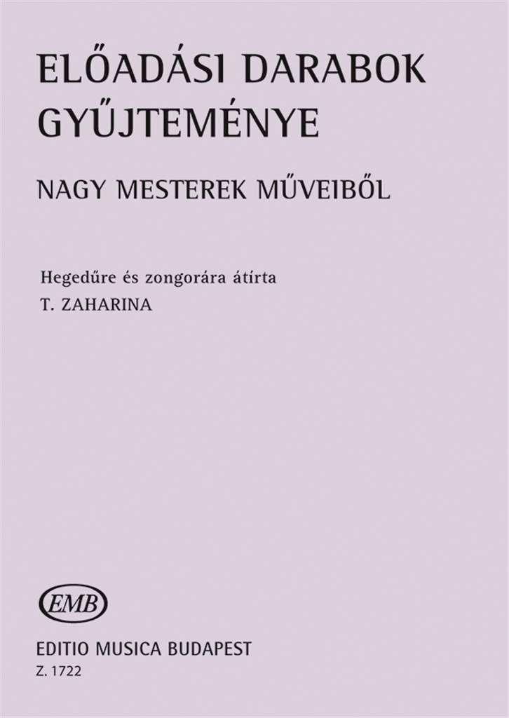 Eloadasi Darabok Gyujtemenye