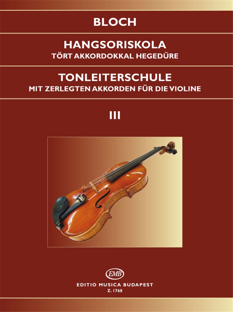 Tonleiterschule III op. 5 mit zerlegten Akkorden