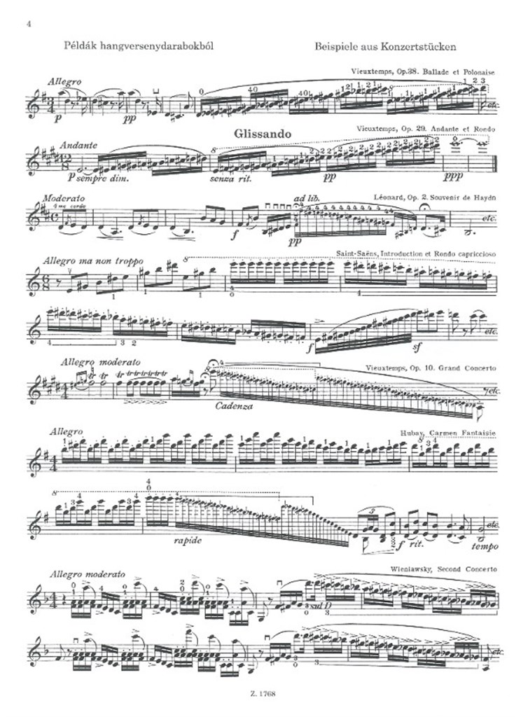 Tonleiterschule III op. 5 mit zerlegten Akkorden