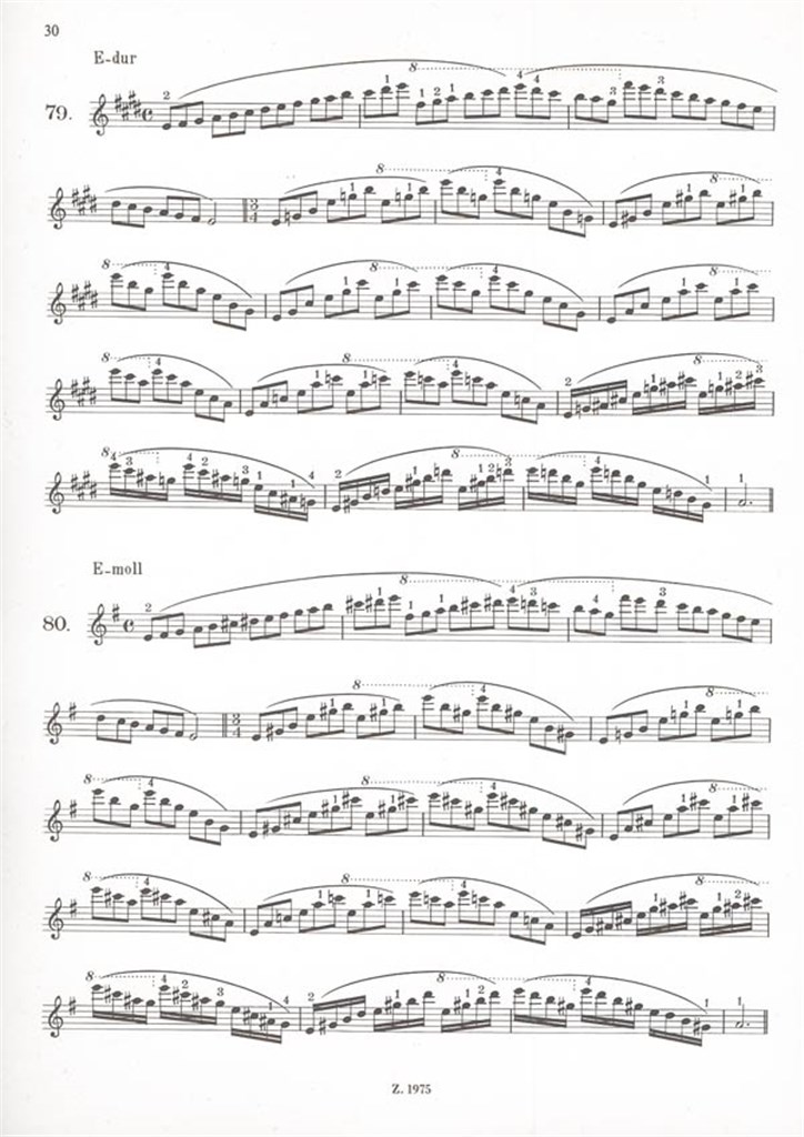 Tonleiterschule für Violine
