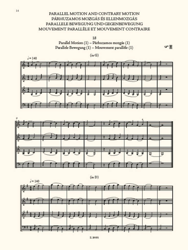 The Microcosm of String Ensemble Music 1