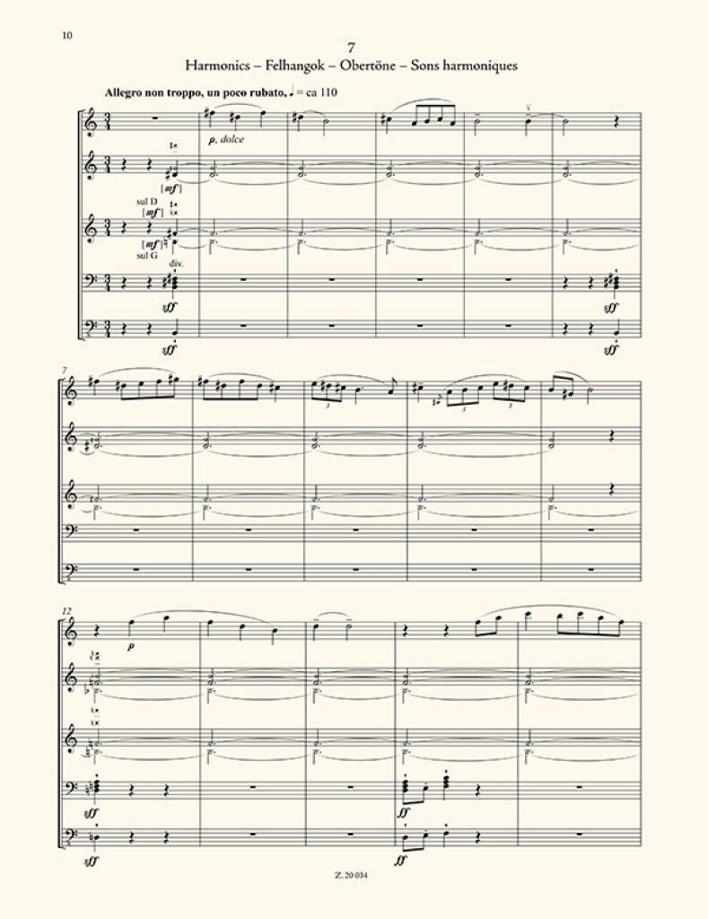 The Microcosm of String Ensemble Music 4