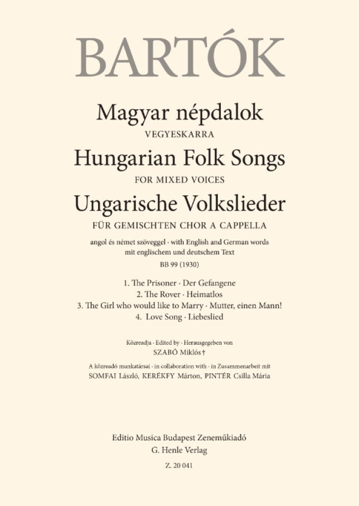 Hungarian Folk Songs