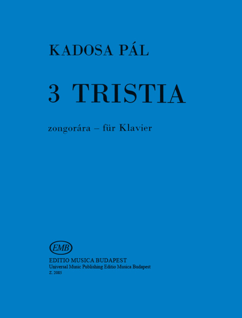 3 Tristia Op 38 B