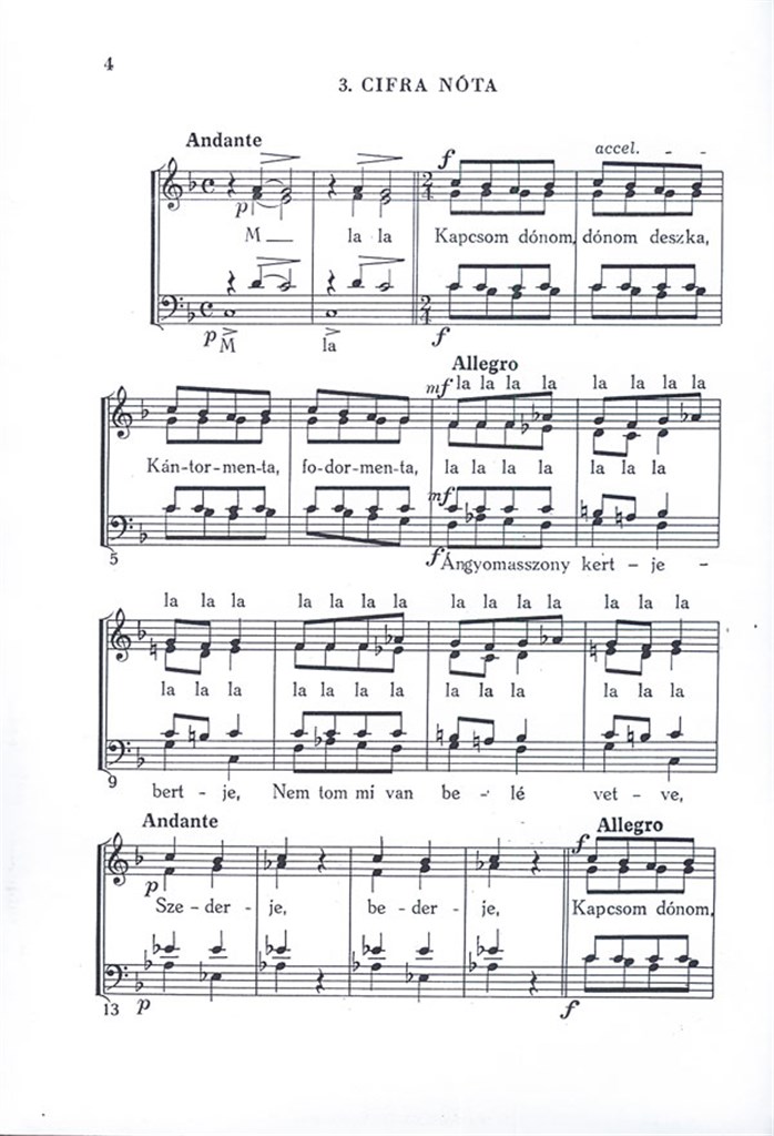 Folksong Choruses