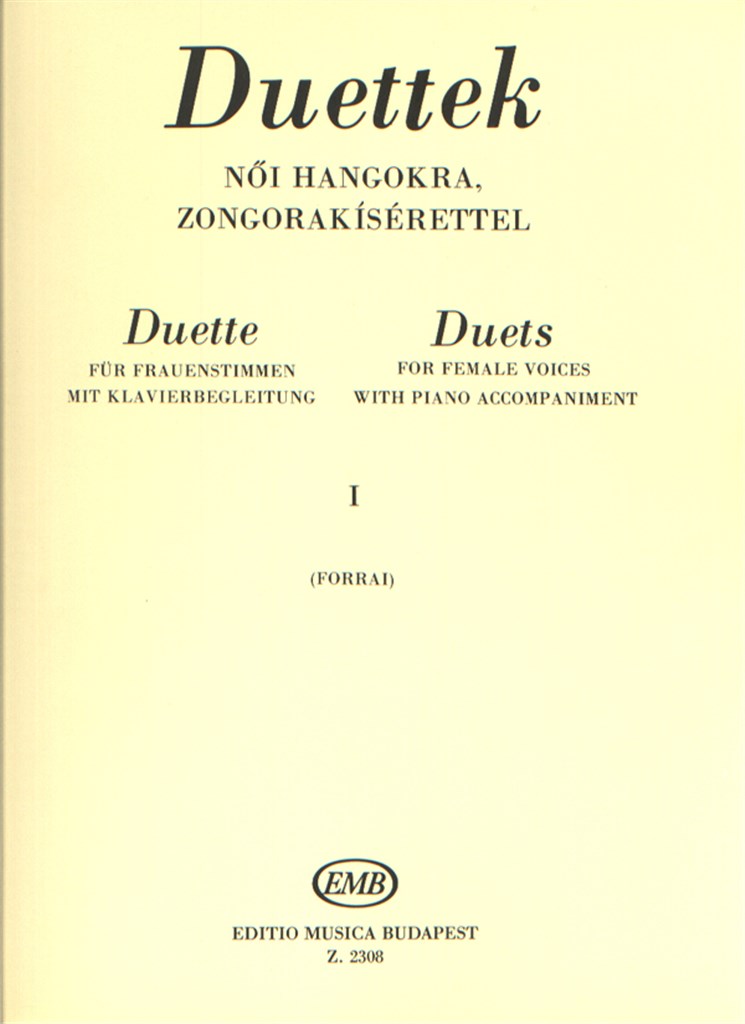 Duette für Frauenstimme I