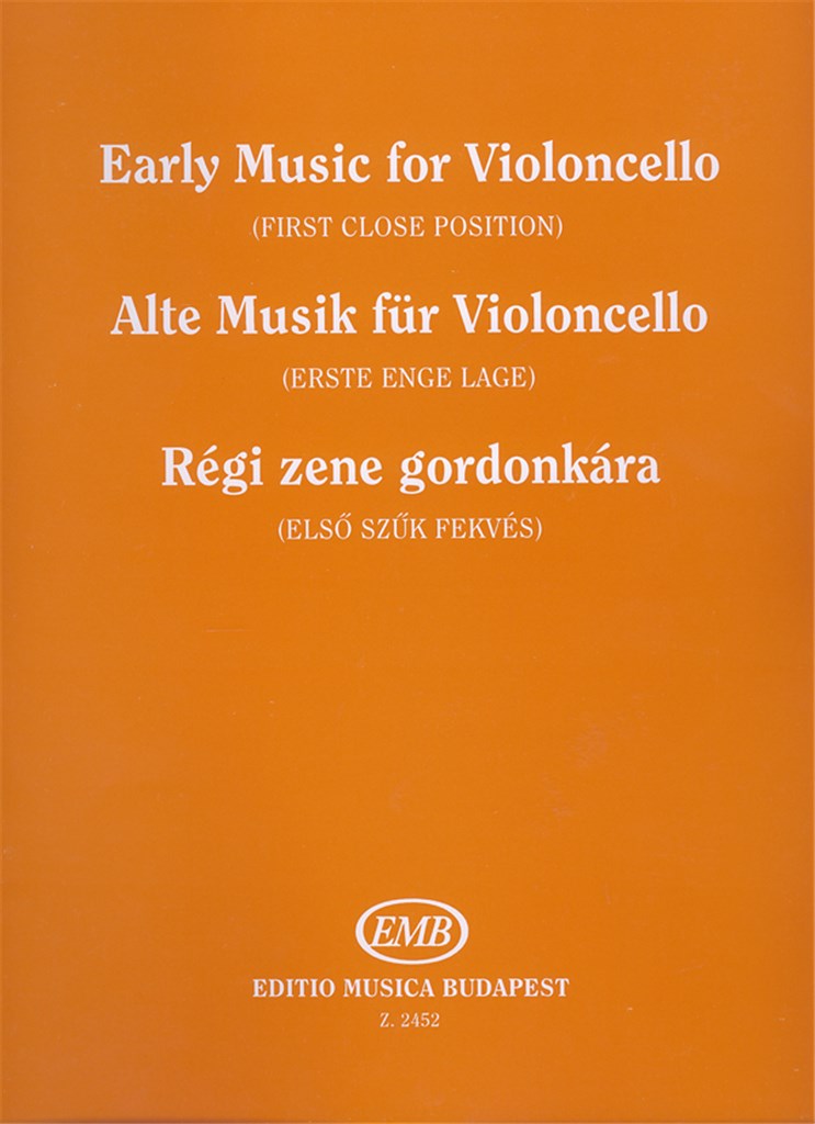 Alte Musik für Violoncello Werke aus dem 17-18.