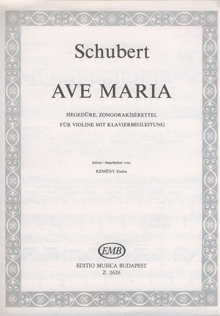Ave Maria op. 52, No. 6