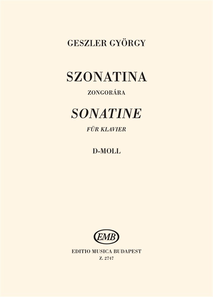Sonattine D-Moll