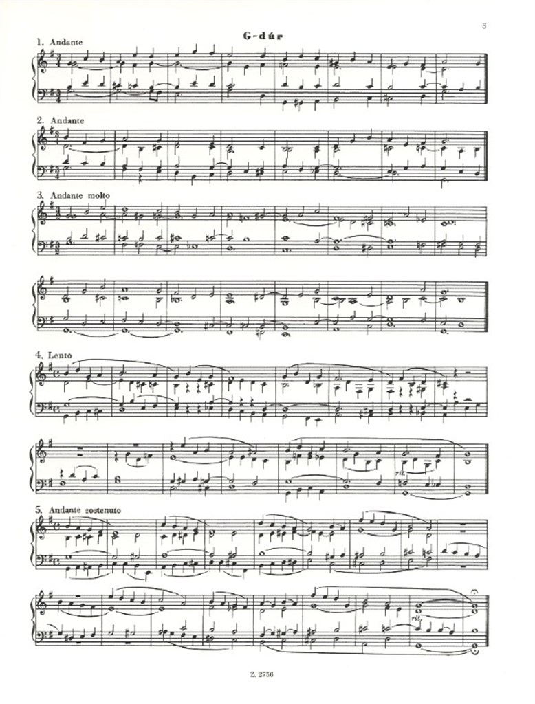 ORGELMUSIK II 70 Zwischenspiele