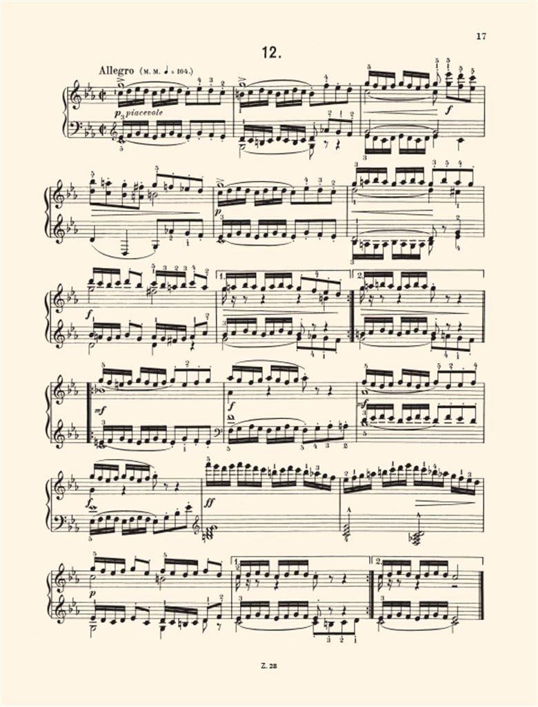 Vorübungen Für Die Schule Der Geläufigkeit Op. 23