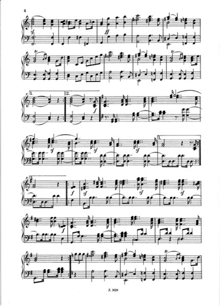 Hochzeitsmarsch Op. 61, No. 9