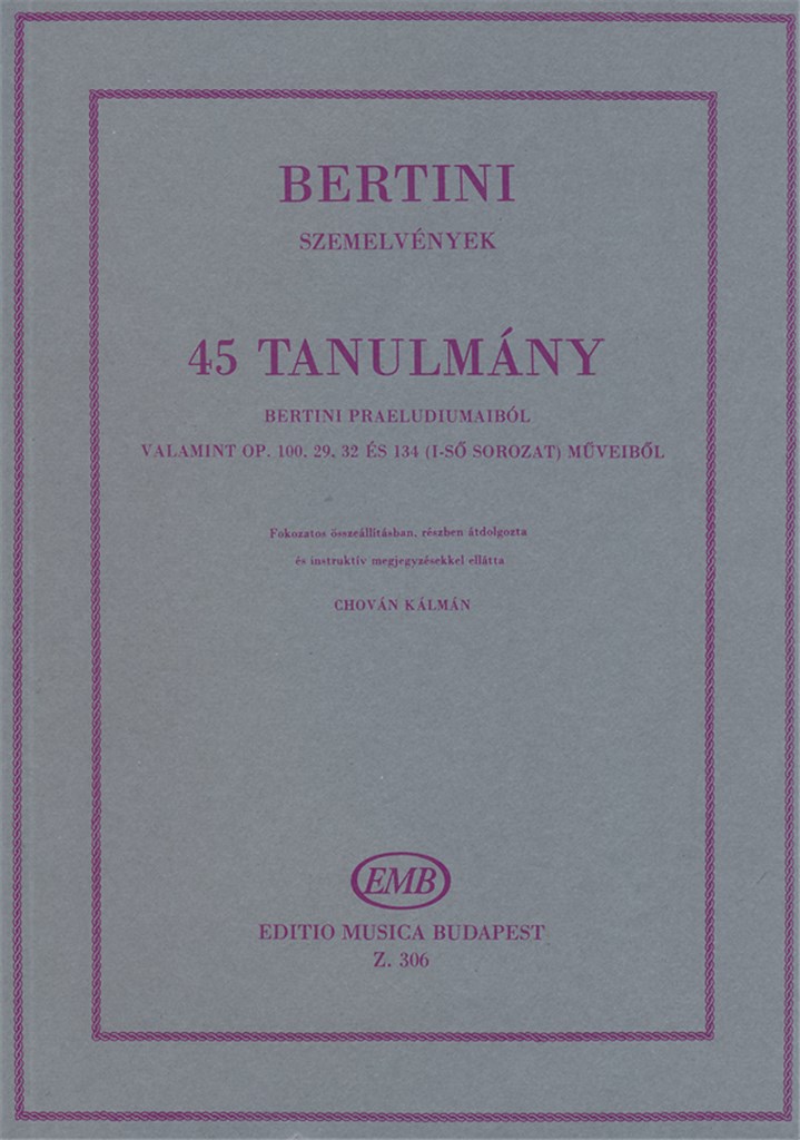 45 Etüden