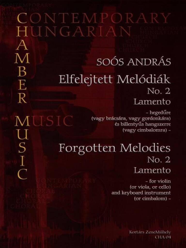 Forgotten Melodies No. 2 Lamento