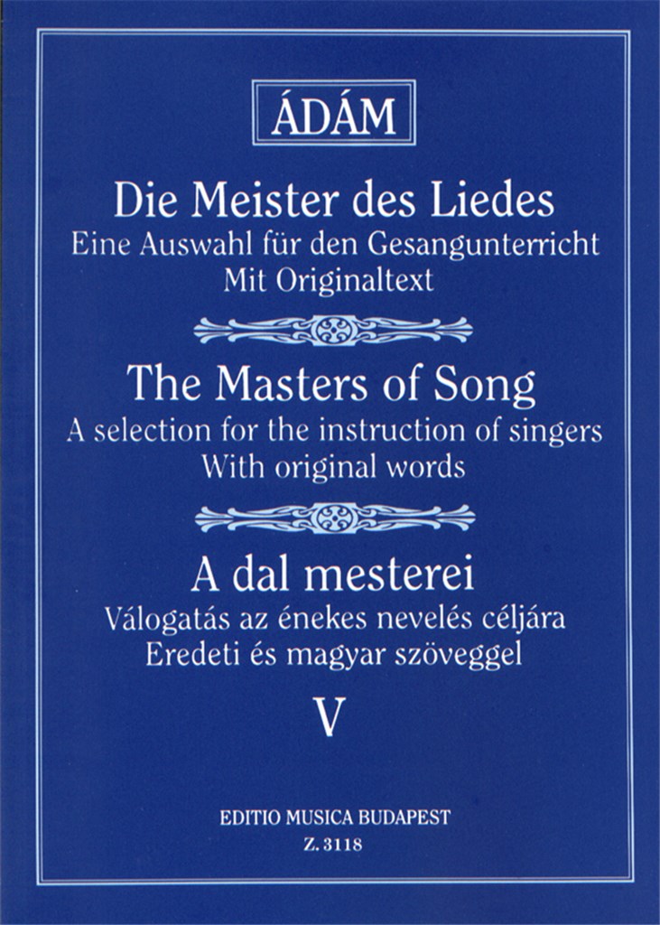 Die Meister des Liedes V Alte deutsche, italienis